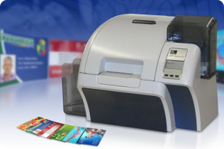 Plastic card printers